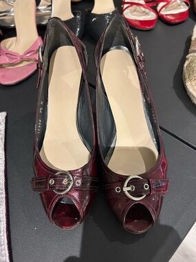 Stuart Weitzman Claret Heels